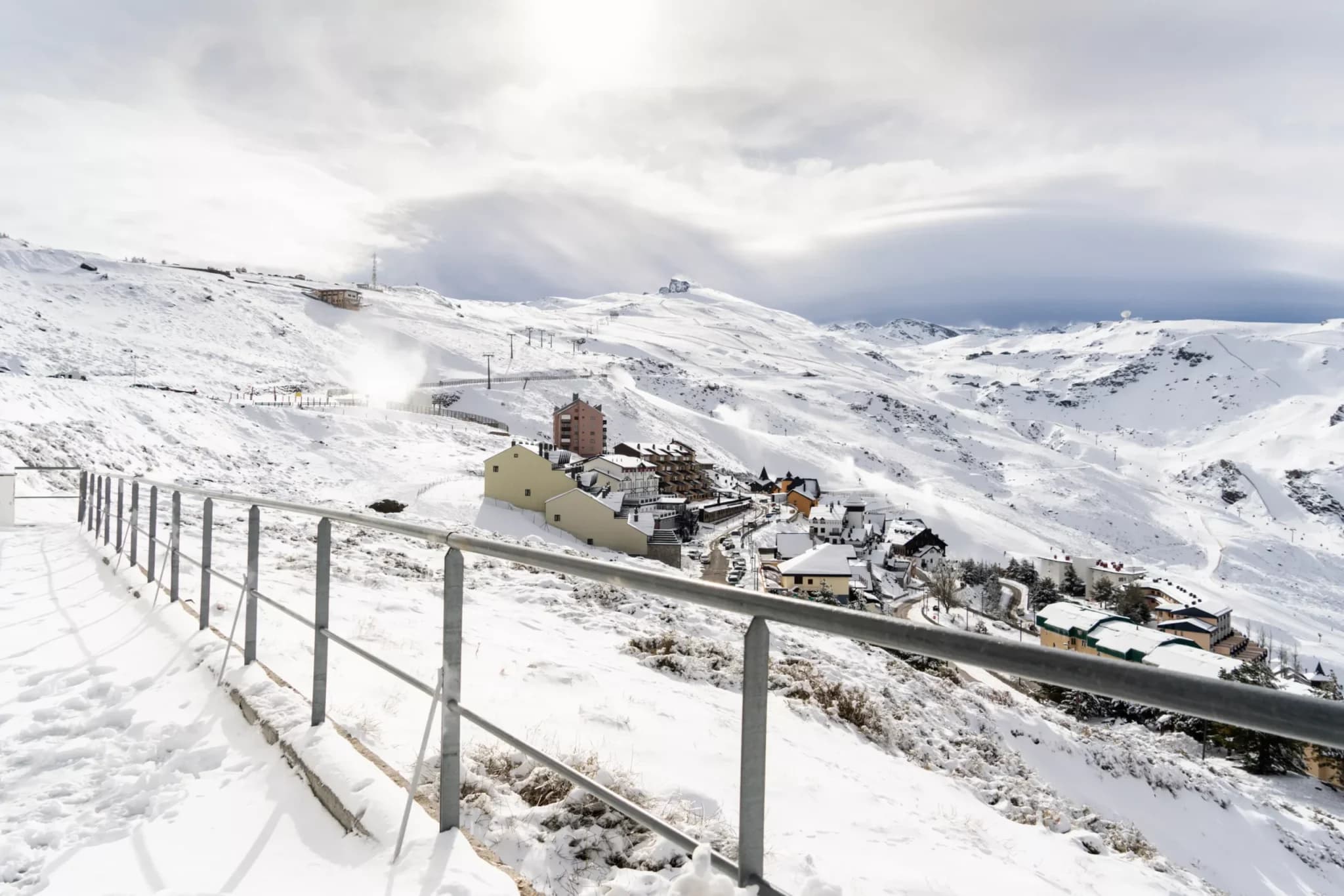 ski-resort-of-sierra-nevada-in-winter-full-of-sno