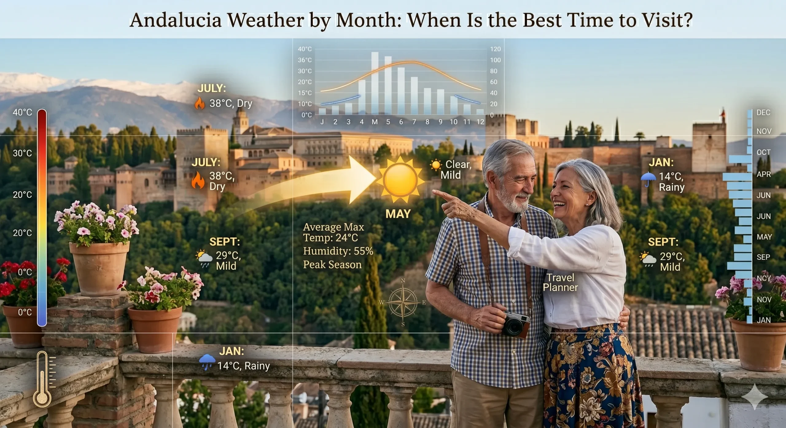 Andalucia Weather by Month When Is the Best Time to Visit